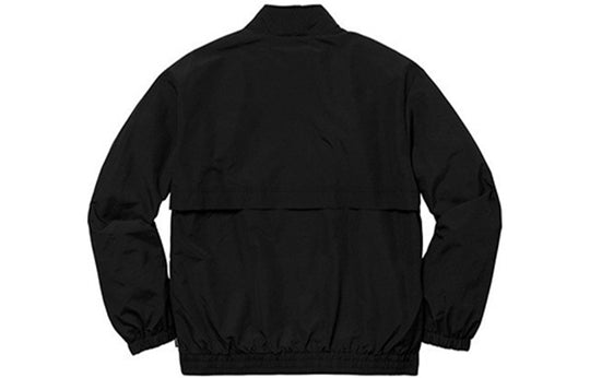 Supreme SS18 Classic Taping Track Jacket Black SUP-SS18-536