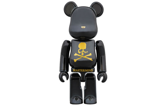 Mastermind x BE@RBRICK MMJ Mastermind JAPAN World Black 100%+400% BEARBRICK3525