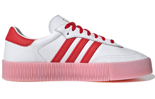 (WMNS) adidas originals Sambarose 'White Red' FX6269