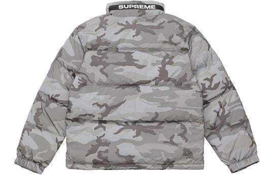 Supreme FW18 Reflective Camo Snow Jacket 'Grey' SUP-FW18-1087