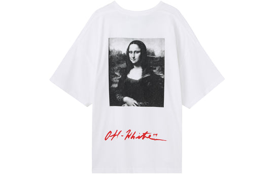 Off-White SS19 Mona Lisa Logo Print Oversize OMAA066S191850050110