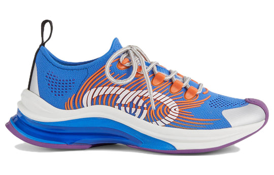 (WMNS) Gucci Run Sneaker 'Blue Orange' 680902-UFE10-8880