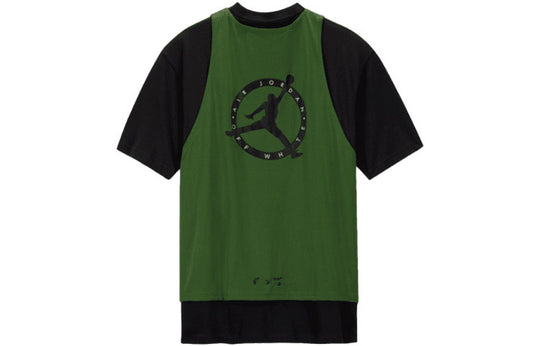 Air Jordan x Off-White T-Shirt 'Forest Green' CV3518-361