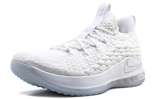 Nike LeBron 15 Low 'White Metallic' AO1755-100