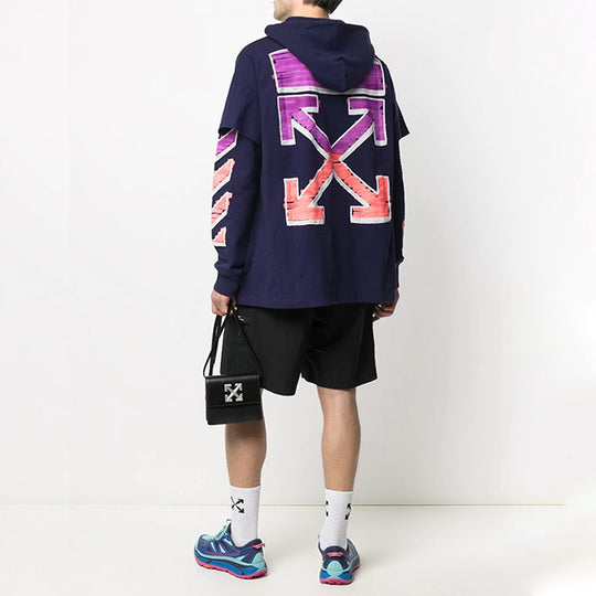 Men's Off-White SS21 Purple OMBB051R21FLE0024632