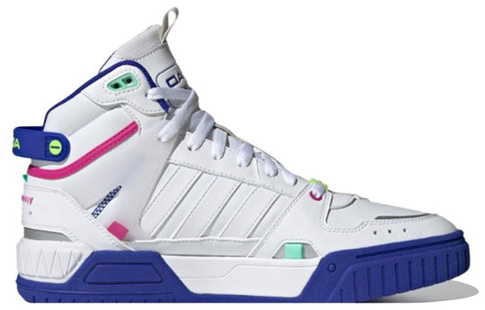 adidas neo D-Pad 'White Blue Purple' HQ6556