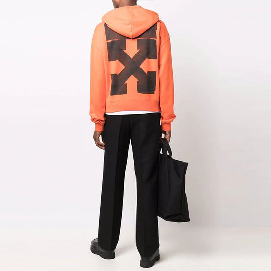 Off-White FW21 Jumbo Marker Arrow Pattern Printing Solid Color Loose Fit OMBB037F21FLE0162010