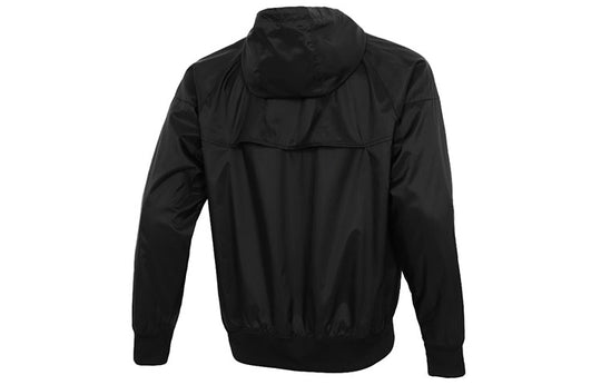 Nike Sportswear Windrunner Sports Training hooded Woven Jacket Black DA0002-010