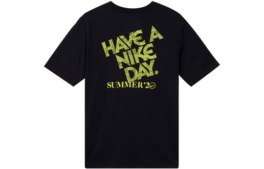 Nike Sportswear Printed Short Sleeve TEE Men Black CW4818-010