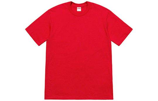 Supreme SS19 Headline Tee Red Slogan logo Short Sleeve Unisex SUP-SS19-761