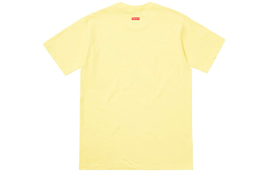 Supreme SS18 Hardware Pale Yellow Tee SUP-SS18-512