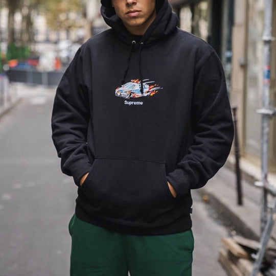 Supreme FW19 Week 5 Cop Car Hooded Sweatshirt SUP-FW19-516