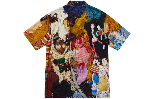 Supreme FW18 Mike Kelley More Love Hours Than Can Ever Be Repaid Rayon Shirt 'Multicolor' SUP-FW18-287