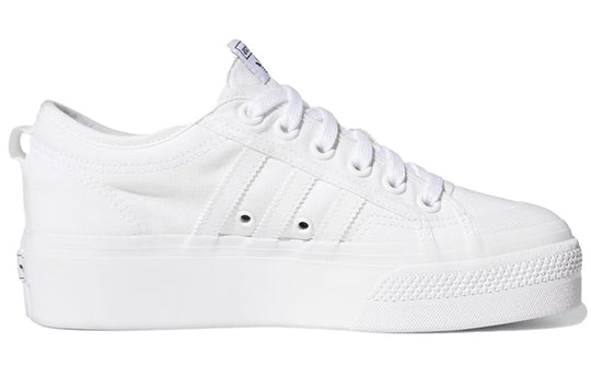 (WMNS) adidas Nizza Platform 'Triple White' FV5322