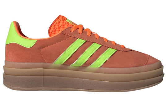 (WMNS) adidas originals Gazelle Bold 'Solar Orange Green' H06126