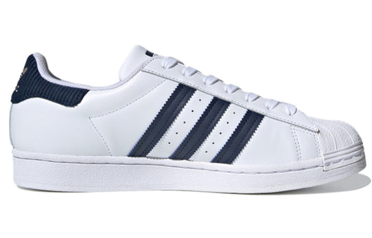 adidas Originals Superstar Shoes 'Cloud White Navy Blue' FZ3560