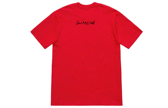 Supreme SS19 Reaper Tee Printing Short Sleeve Unisex Red SUP-SS19-10490