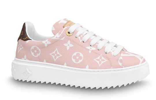 (WMNS) Louis Vuitton Time Out Sneaker 'Pink Monogram' 1A5U0X