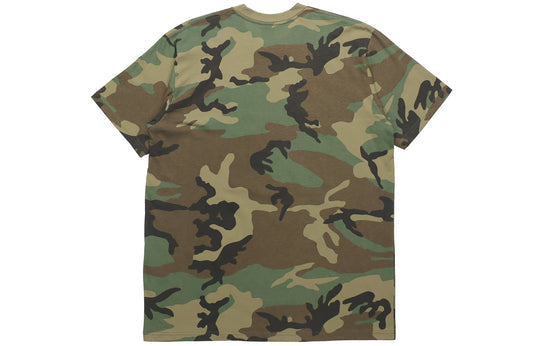 Supreme SS20 Week 1 Naomi Tee Character Printing Short Sleeve Unisex Green Camouflage SUP-SS20-305