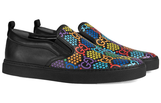 Gucci GG Supreme Slip-On 'Psychedelic - Black' 610080-H2010-1101