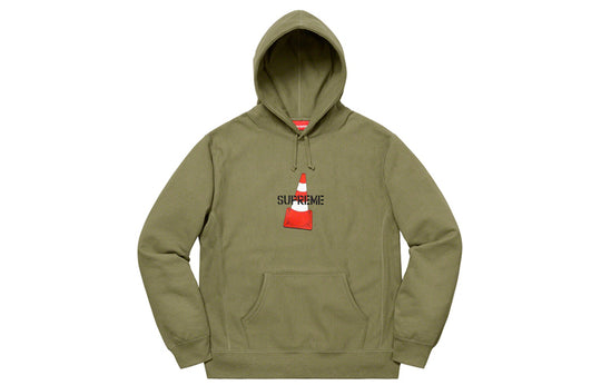 Supreme FW19 Week 1 Cone Hooded Sweatshirt 'Green' SUP-FW19-104