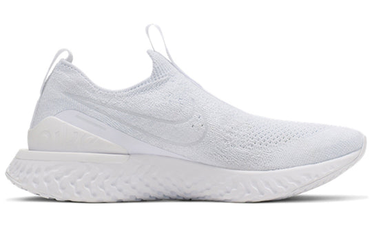 (WMNS) Nike Epic Phantom React Flyknit 'Triple White' BV0415-100