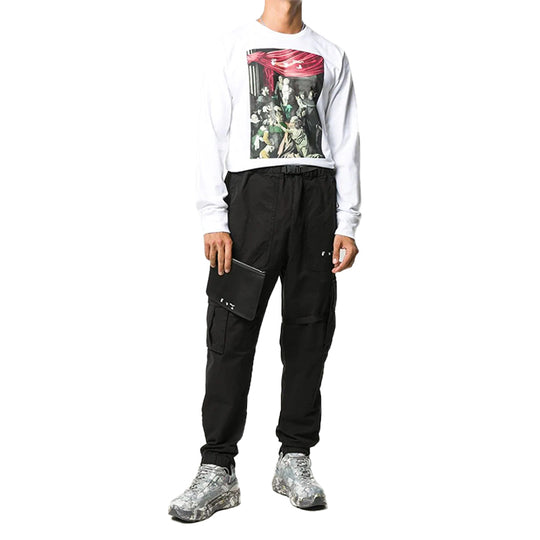 Off-White FW20 Caravaggio Print Long Sleeve Swea OMAB001E20JER0050110