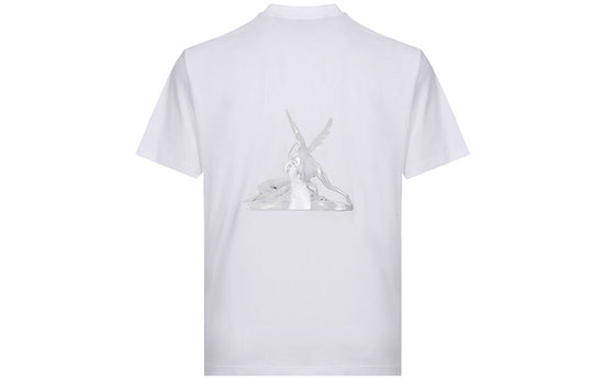 Burberry Cupid Print Cotton Oversized Tee 80243651