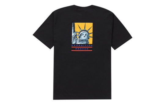 Supreme FW19 Week 10 x The North Face Statue of Liberty Black Tee SUP-FW19-901