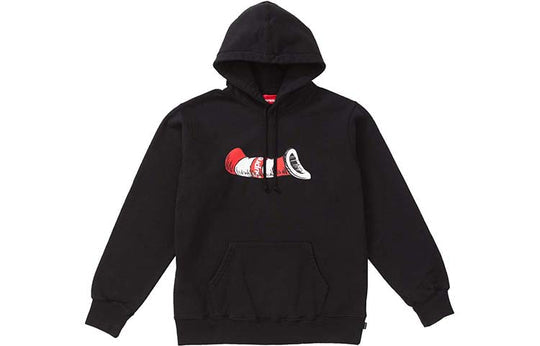 Supreme Cat in the Hat Hooded Sweatshirt 'Black' SUP-FW18-547