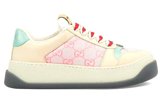 (WMNS) Gucci Screener Sneaker 'GG Monogram Beige Pink' 750633-FAB4C-5644