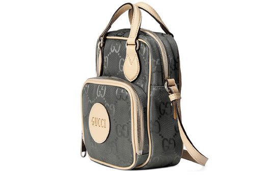 (WMNS) Gucci Logo Printing Off The Grid Backpack Grey 625850-H9HAN-1263