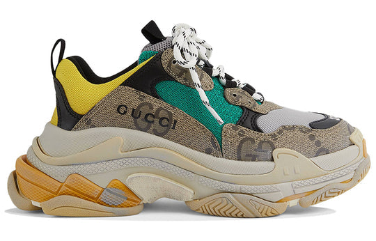 (WMNS) Gucci x Balenciaga Triple S 'MAXI SUPREME' 677193-UMO20-9766