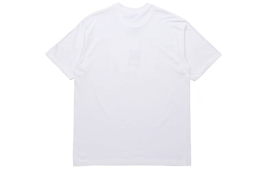 Supreme FW19 Week 1 Banner Tee Short Sleeve Unisex White SUP-FW19-226