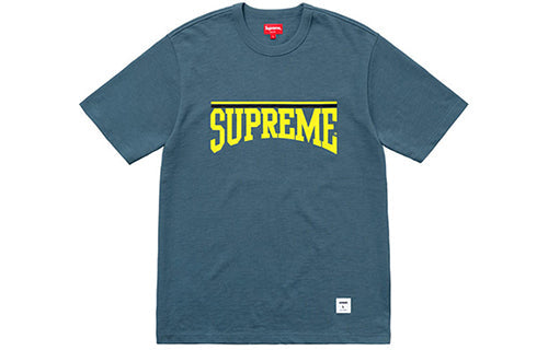 Supreme SS18 Arch SS Top Slate Logo Tee SS18-0205