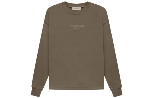 Fear of God Essentials FW22 Relaxed Crewneck Wood FOG-FW22-685