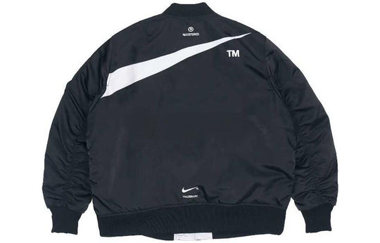 Nike big swoosh bomber jacket 'Black' DR7021-010