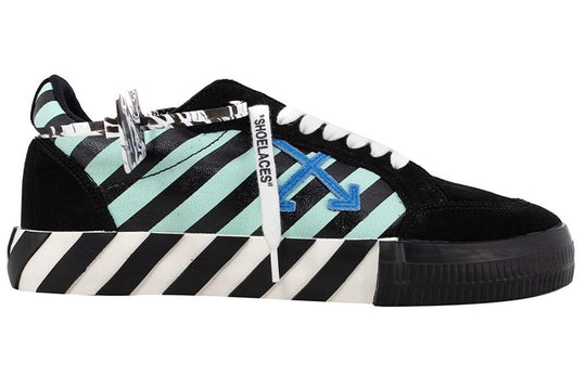 Off-White Vulc Low 'Black Green White' OMIA085R21LEA0061045