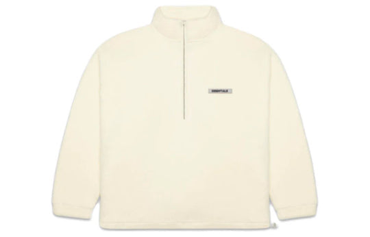 Fear of God Essentials Knit Hoodie 'Cream' FOG-FW20-219