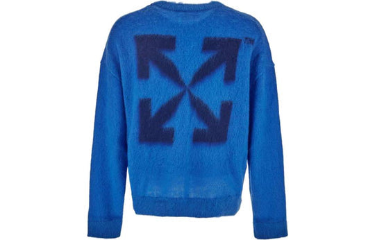 Off-White Logo-Embroidered Jumper OMHE137F22KNI0014545