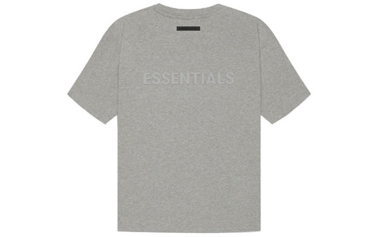 Fear of God Essentials SS21 Short Sleeve Tee Dark Heather Oatmeal FOG-SS21-613