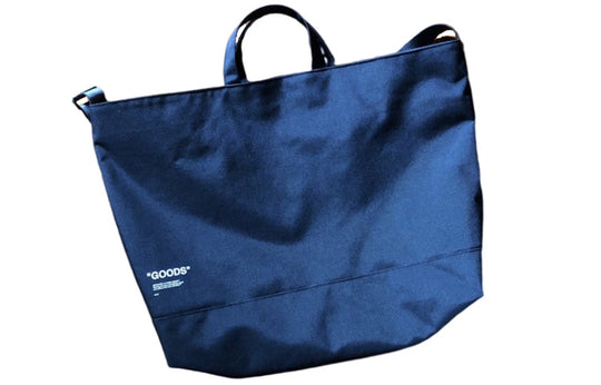 Off-White Quote Tote Bag GOODS 'Blue White' OMNA054R205210381001