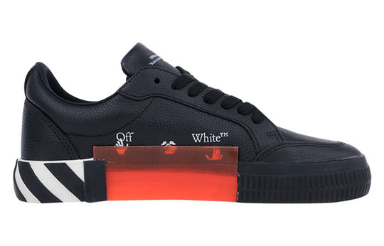 Off-White Low Vulcanised Sneakers Black OMIA085F21LEA0031001