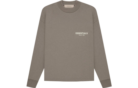 Fear of God Essentials SS22 Mensessentials Long Sleeve Tee Desert Taupe FOG-SS22-462