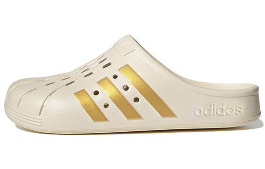 adidas Adilette Clog 'Wonder White Gold Metallic' GY1827