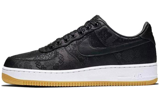 Nike Fragment Design x CLOT x Air Force 1 'Black Silk' CZ3986-001