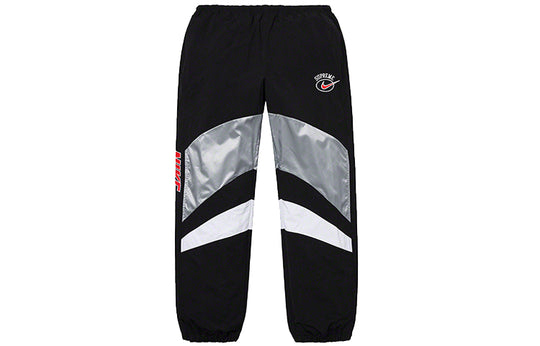 Supreme SS19 x Nike Warm Up Pant Crossover Casual Pants Unisex Silver SUP-SS19-10148