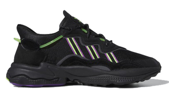 adidas originals Ozweego 'Black/Purple/Green' FU7418