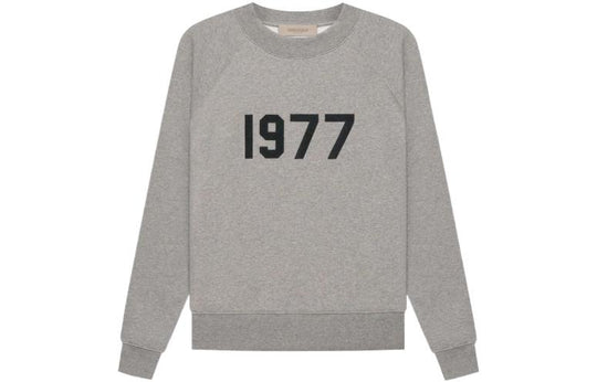 Fear of God Essentials SS22 Crewneck Dark Oatmeal 1977 FOG-SS22-389