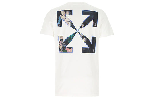 Off-White FW20 Caravaggio Printed Men White OMAA027E20JER0080110